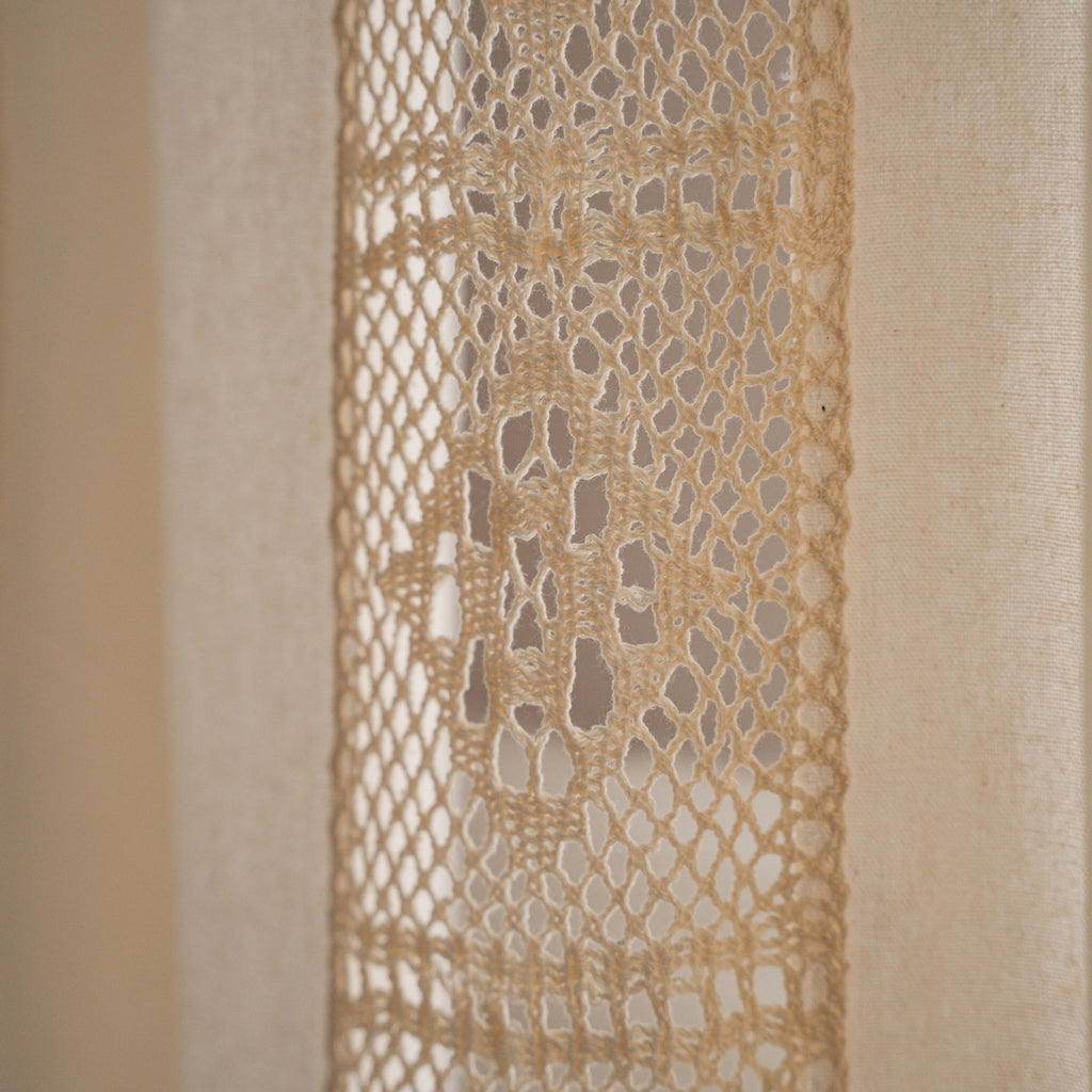 Crochet Café Curtain