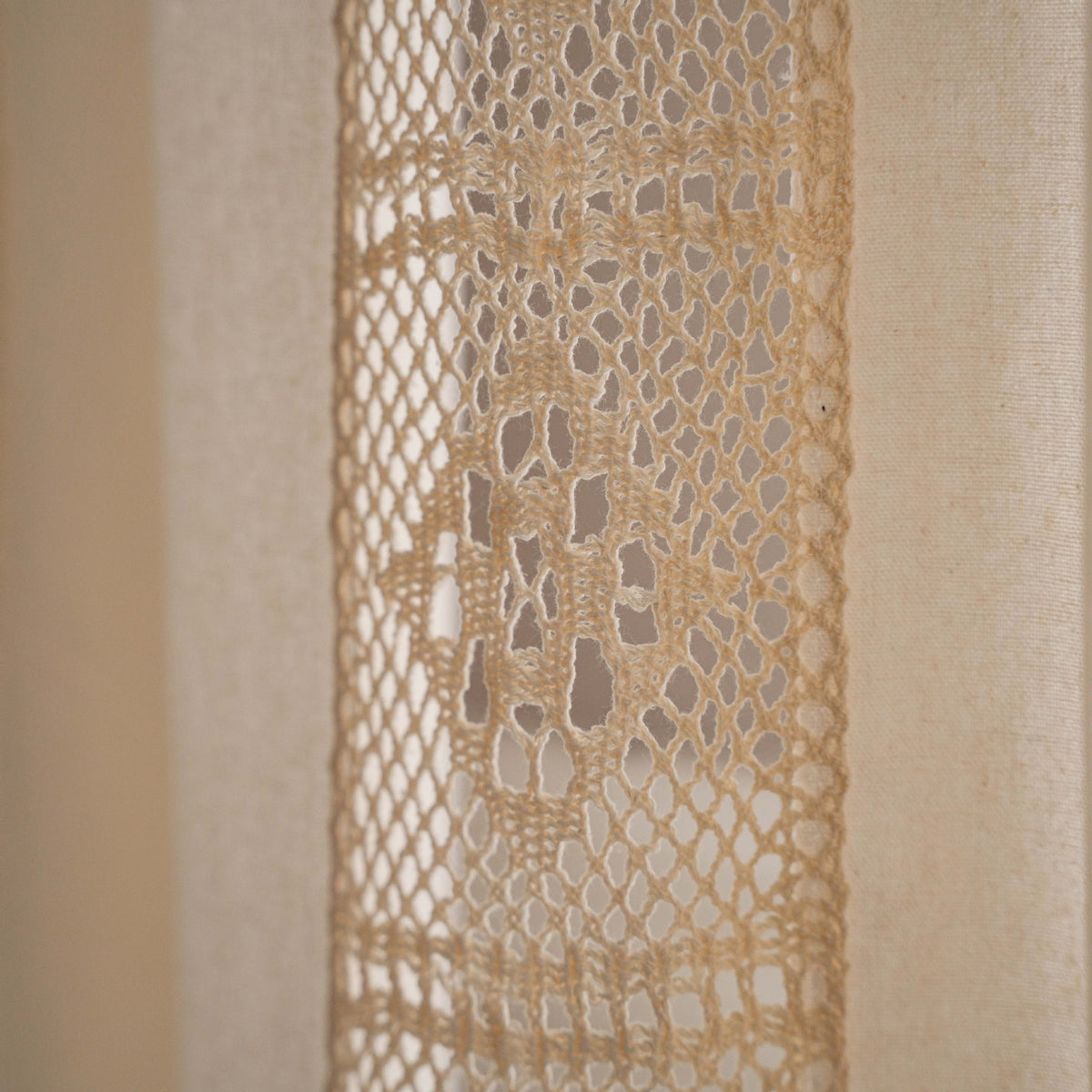 Crochet Café Curtain