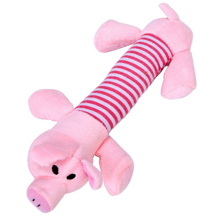 Long Elephant Plush Dog Toy