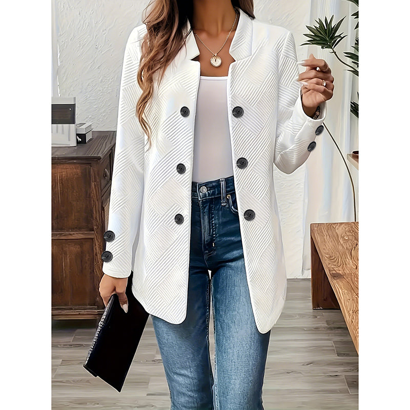Open-Front Blazer Cardigan