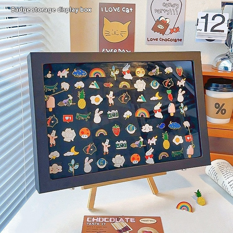Pin & Badge Display Case