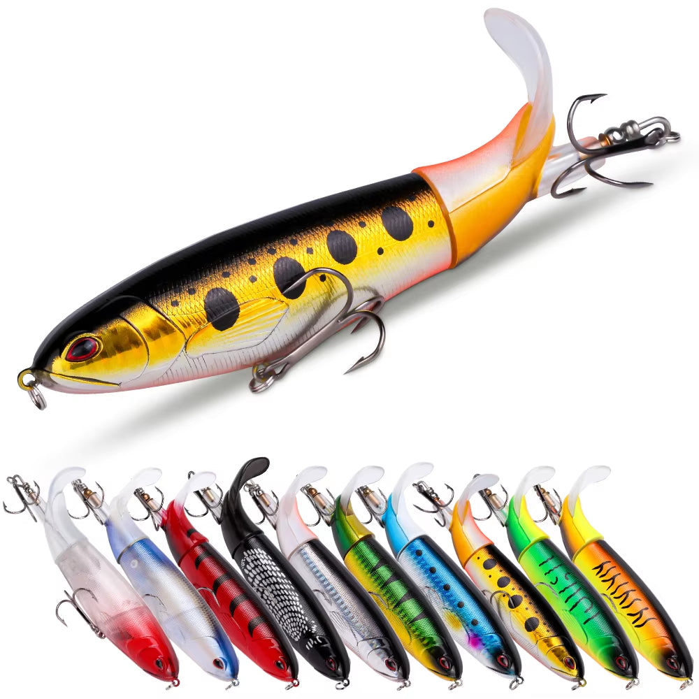 20-Piece Topwater Popper Lure Set