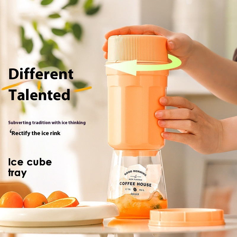 Twist-Release Ice Cube Cup