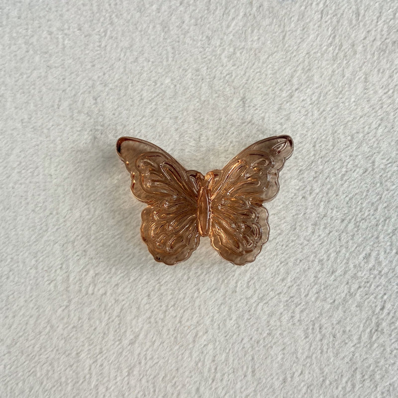 Acrylic Butterfly Wing Beads