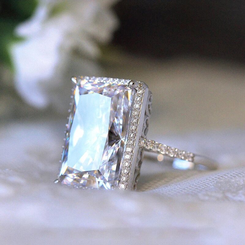 Emerald-Cut Statement Ring