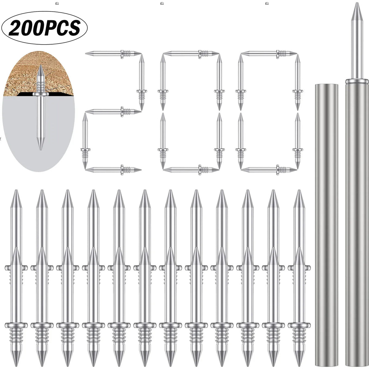 No-Drill Seamless Wall Nails