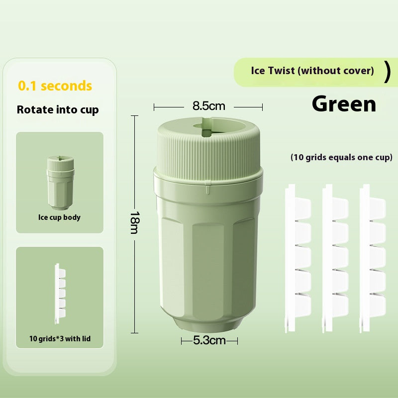 Twist-Release Ice Cube Cup