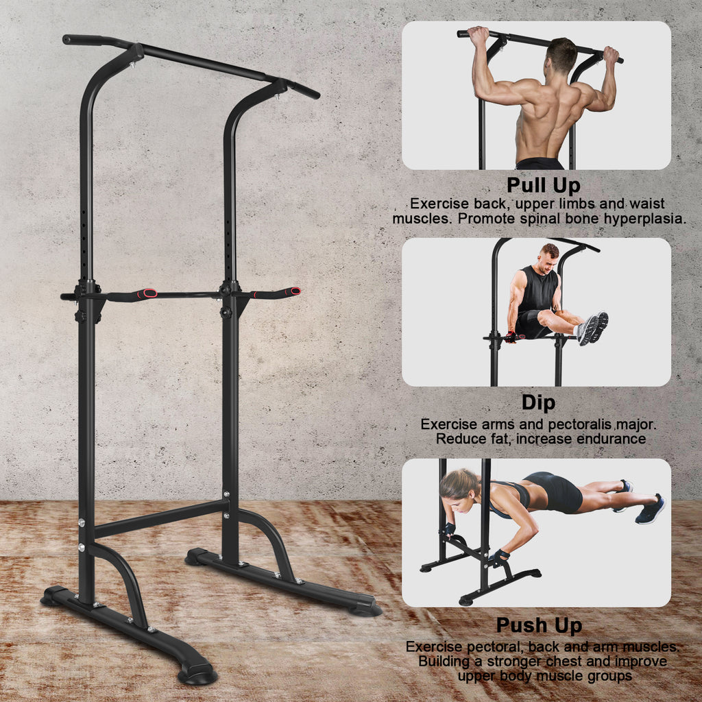 Power Tower with Pull-Up Bar & Bench