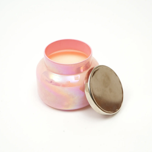 Pink Lustre Scented Candle Jar