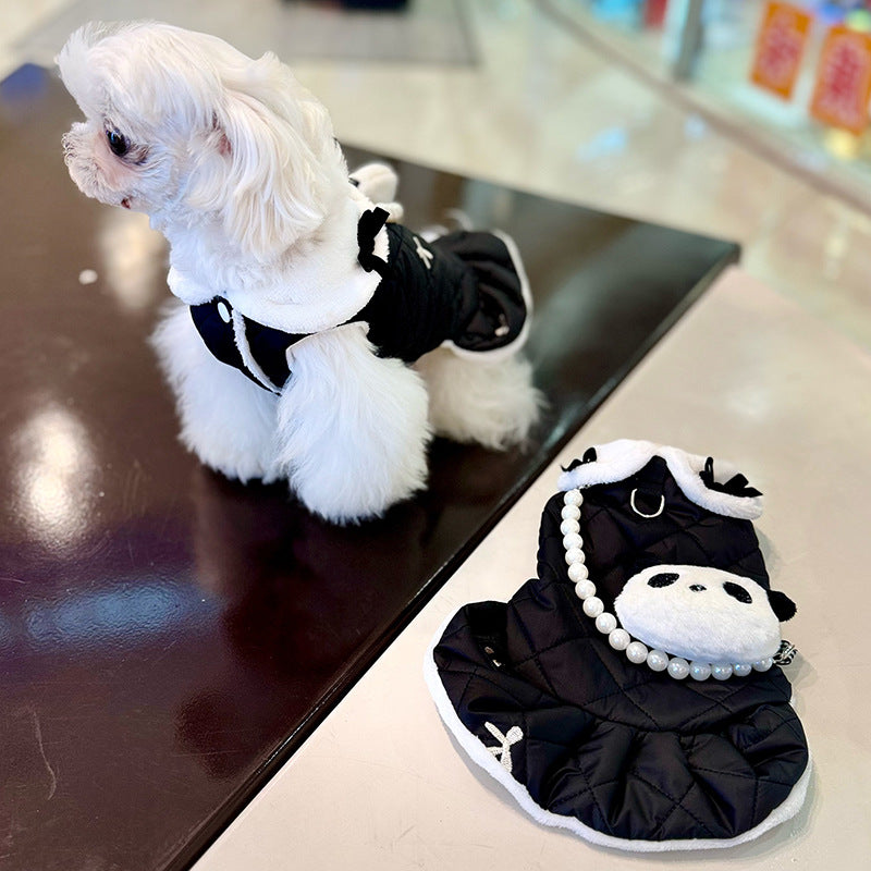 Panda Padded Pet Jumper Dress