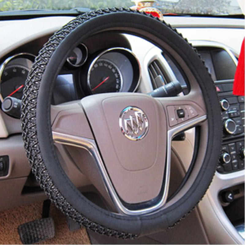 Breathable Ice-Silk Steering Wheel Cover