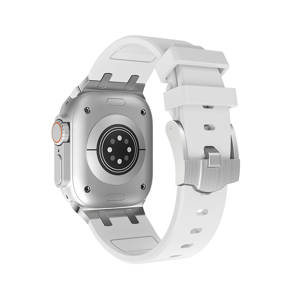 Two-Tone Silicone Smartwatch Band