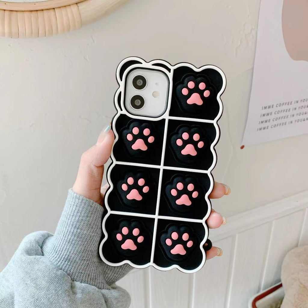 Squishy Cat Paw iPhone Case