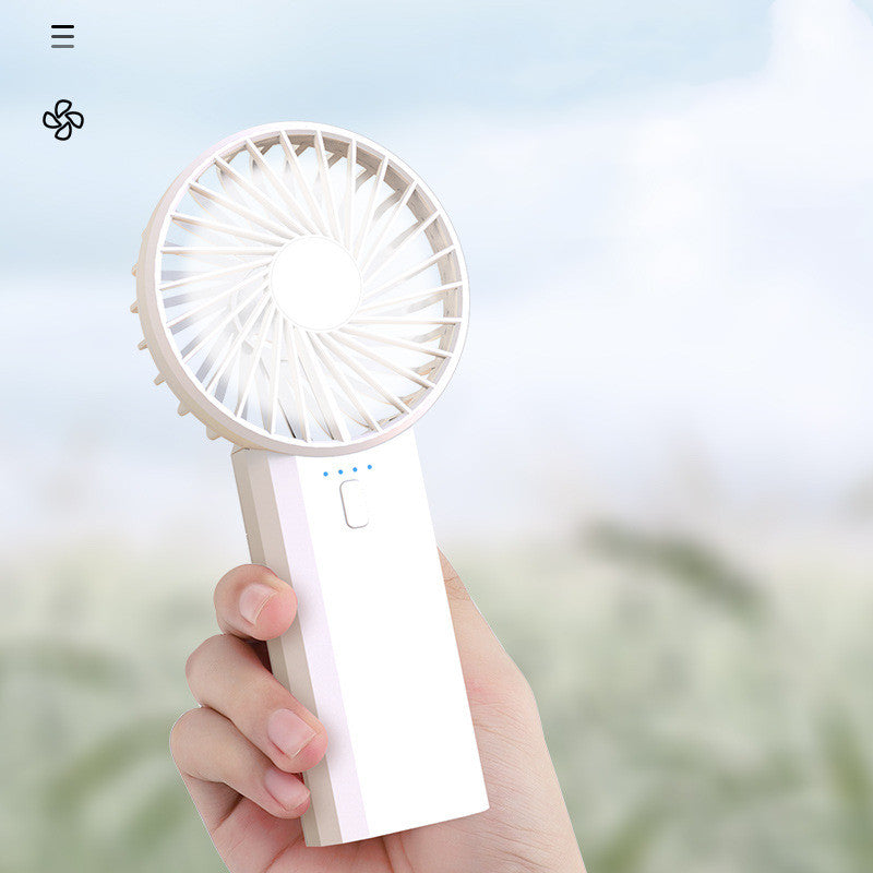 Handheld USB Fan & Power Bank
