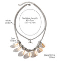 Beach Shell Beaded Necklace