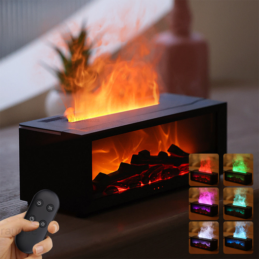 3D Flame Aroma Diffuser