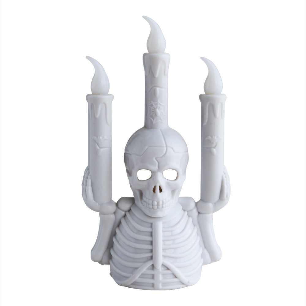 Skull Candlestick LED Light