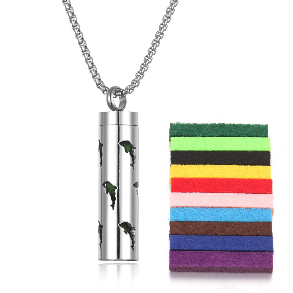 Aromatherapy Locket Necklace