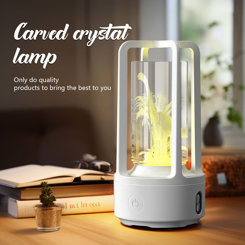 Acrylic Night Lamp & Bluetooth Speaker