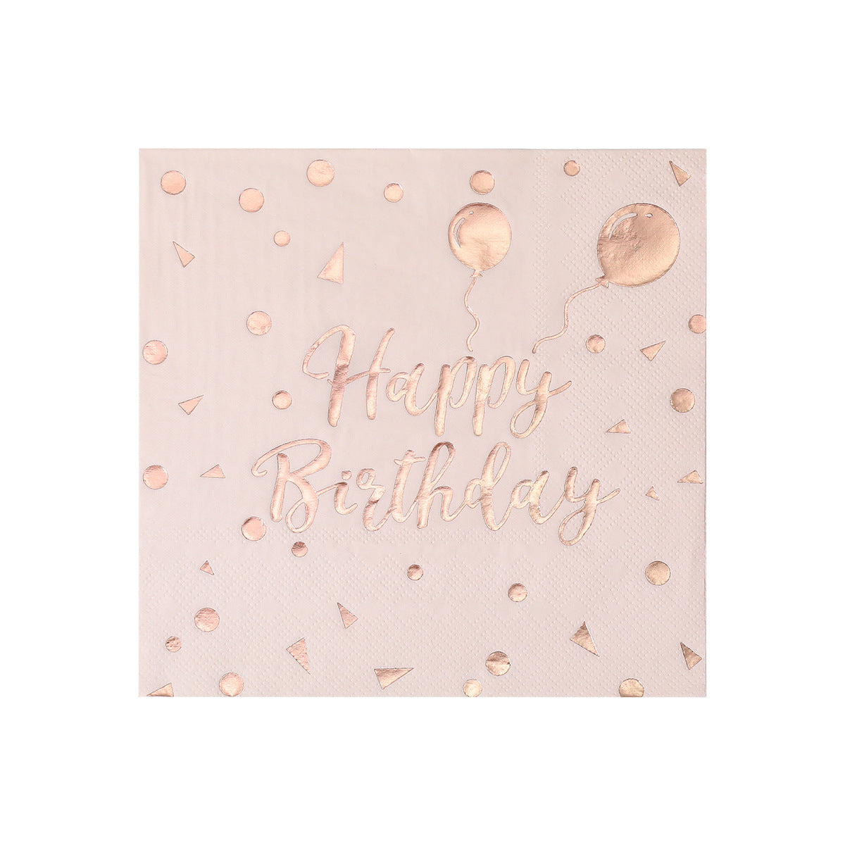 Happy Birthday Foil Napkins