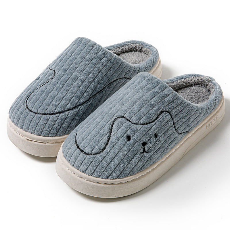 Cozy Cat Plush Slippers