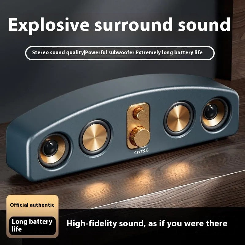 Retro Portable Bluetooth Speaker