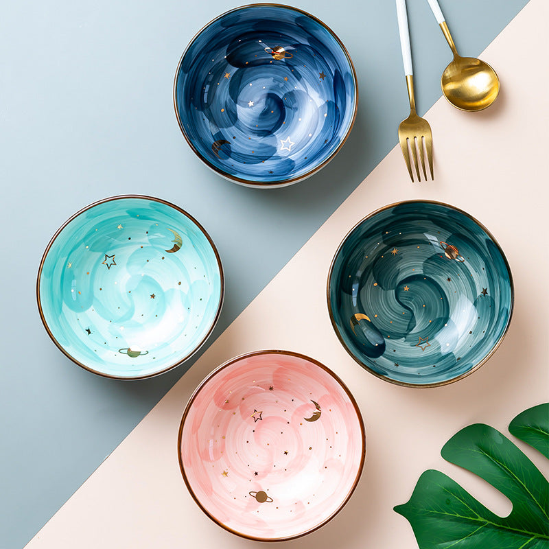 Star-Shaped Ceramic Bowl