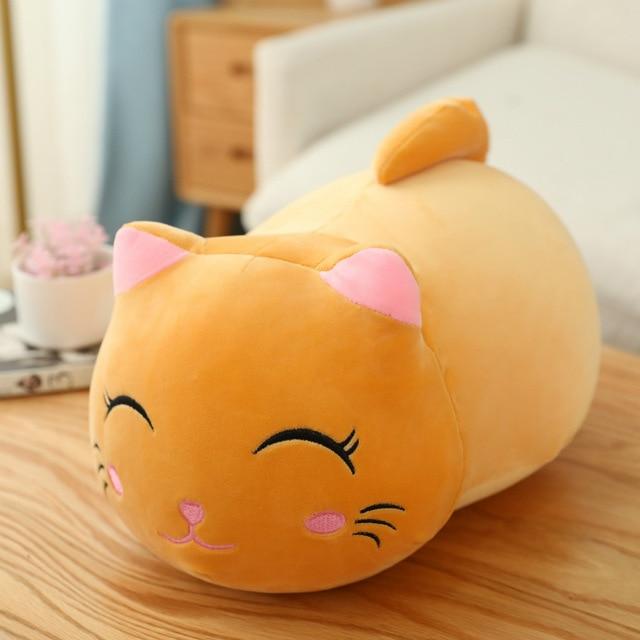 Chubby Cat Plush Pillow