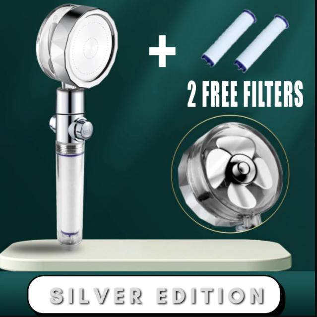 High-Pressure Turbo Fan Shower Head
