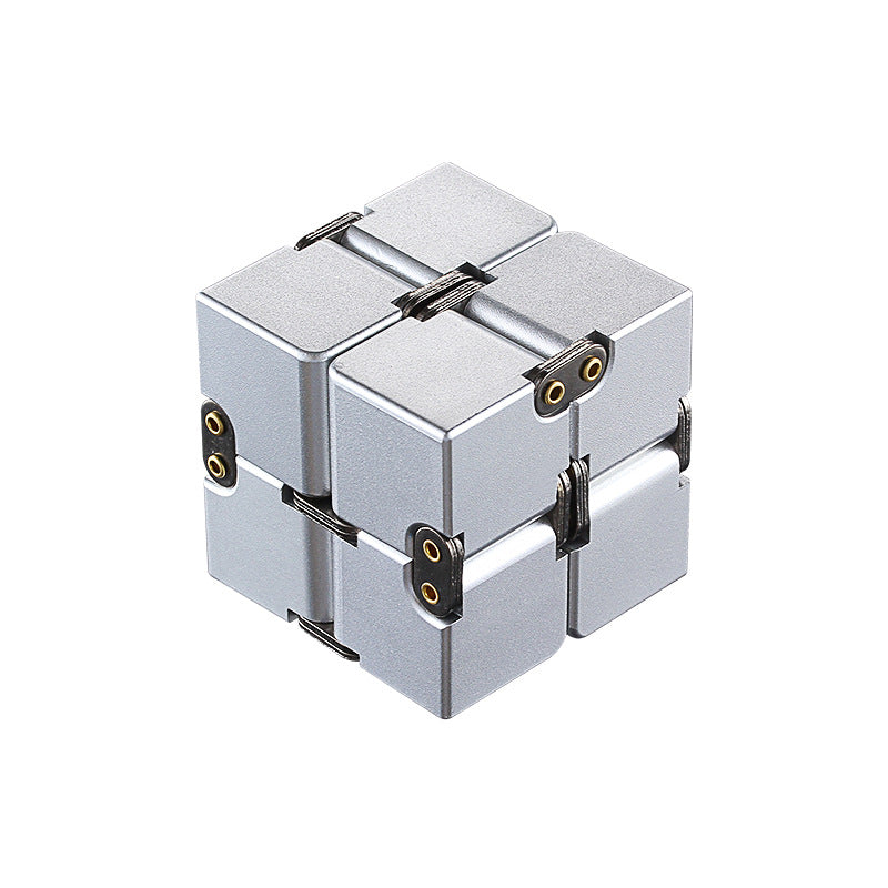 Aluminum Infinity Fidget Cube