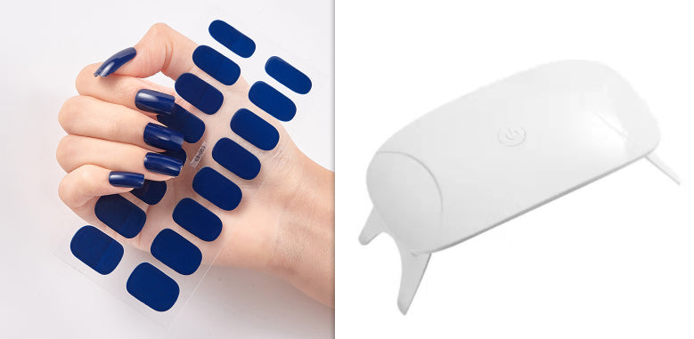 Letter Design Nail Stickers