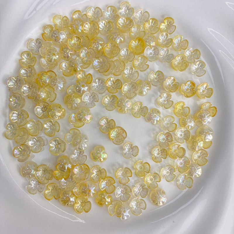 Glow-in-the-Dark Flower Beads