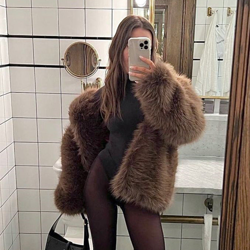 Women's Faux Fur Coat