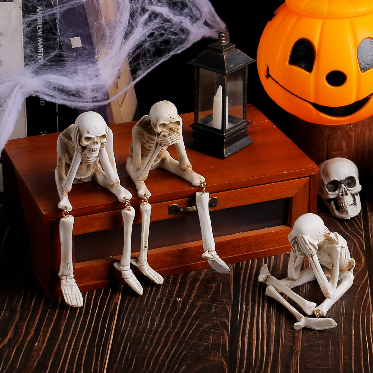 See, Hear, Speak No Evil Skulls