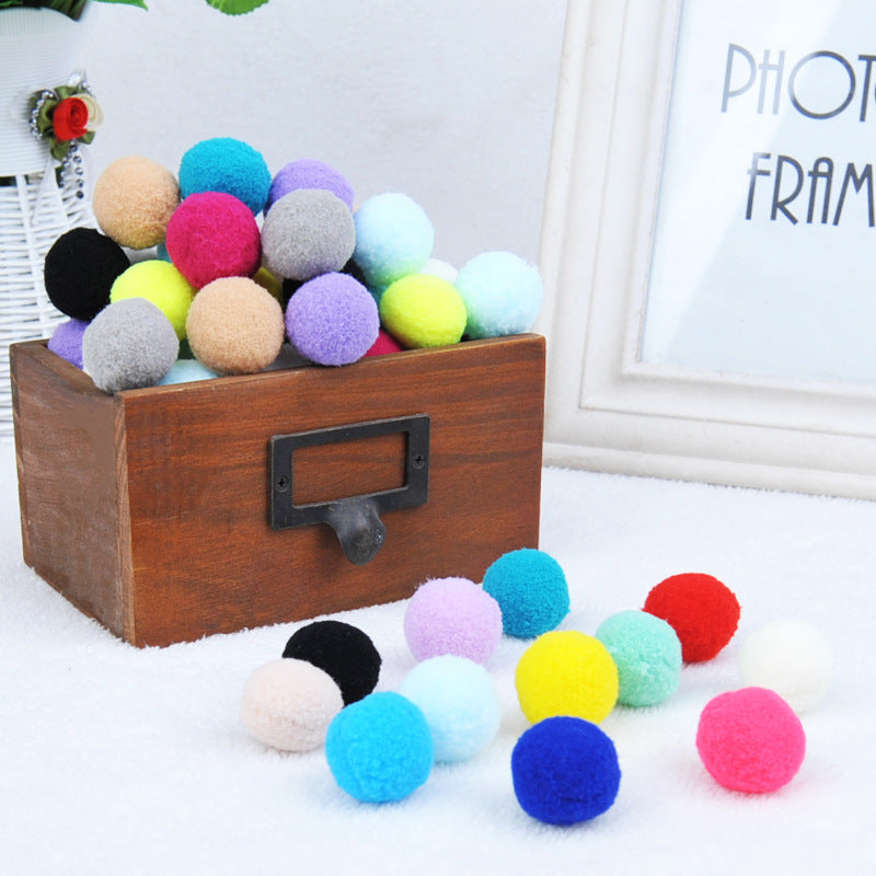 Fluffy Plush Cat Balls