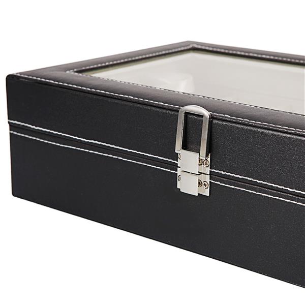 12-Slot Watch Display Box