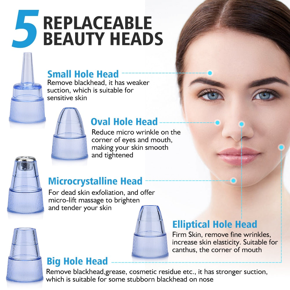 Electric Pore Vacuum Blackhead Remover