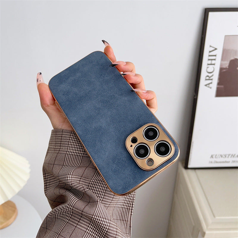 Lambskin Leather iPhone Case