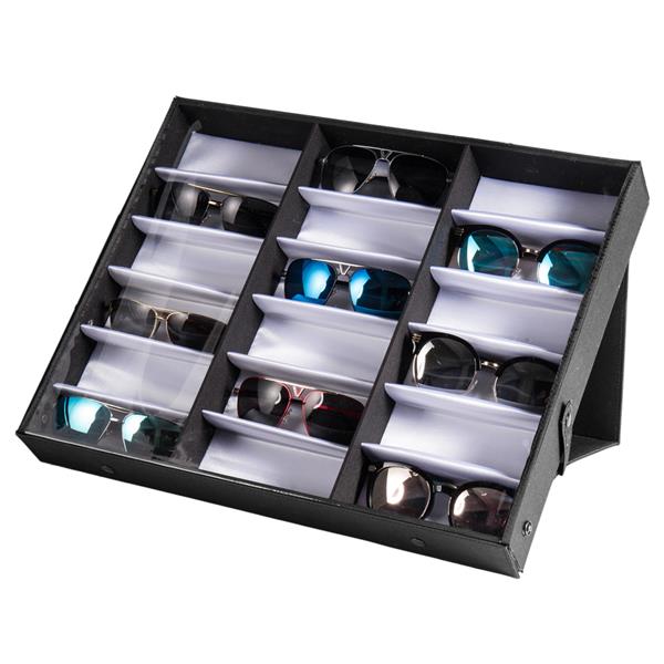 Sunglasses Display Case (18 Slots)