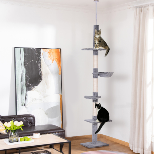 9 ft Floor-to-Ceiling Cat Tree
