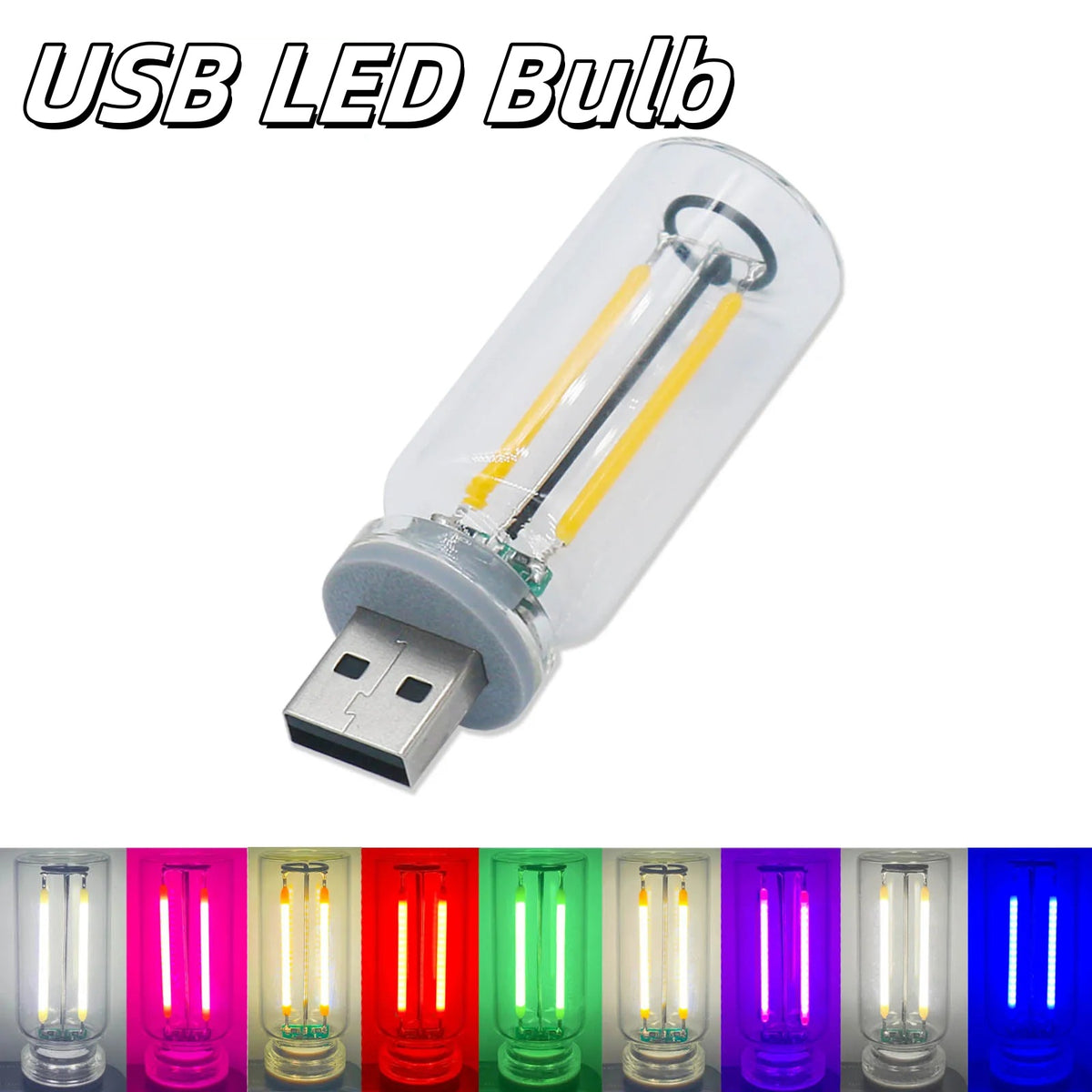 USB Mini Edison Bulb Night Light