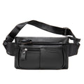 Men's Leather Chest Sling Bag