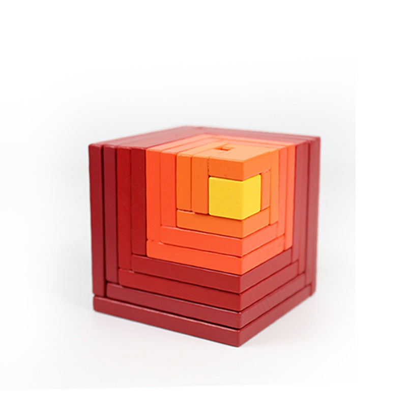 Wooden Rainbow Stacker