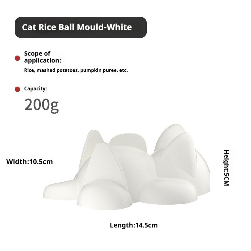 Cat Rice Ball Mold