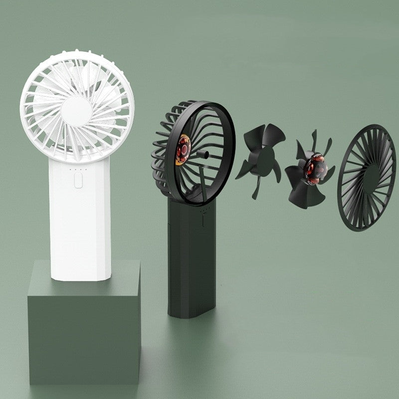Handheld USB Fan & Power Bank