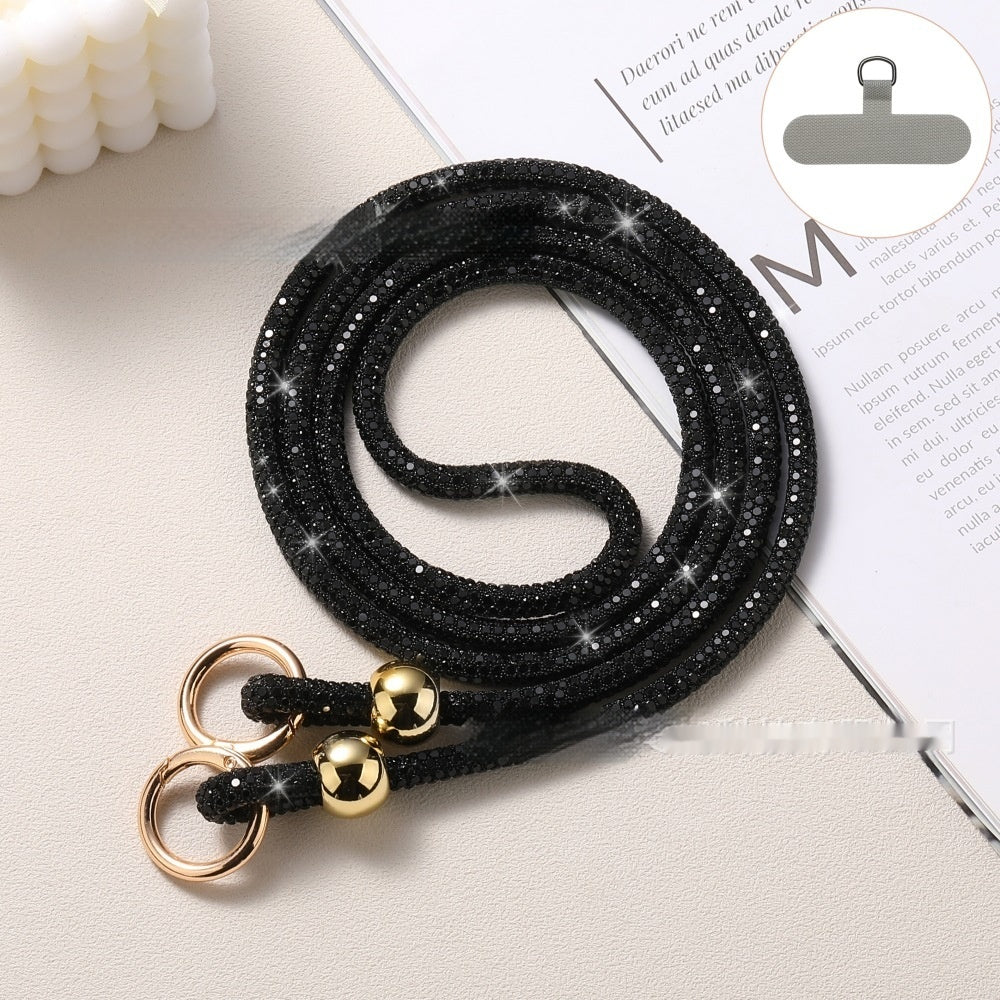 Rhinestone Phone Lanyard