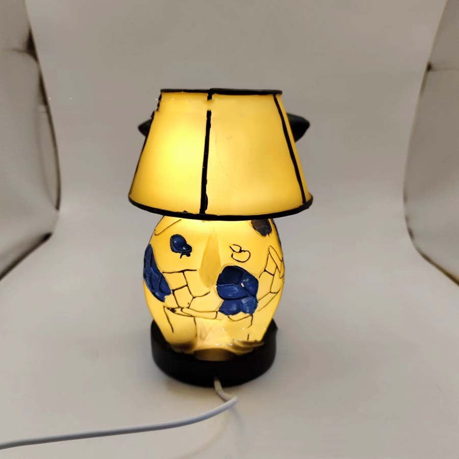 Flower Cow Table Lamp