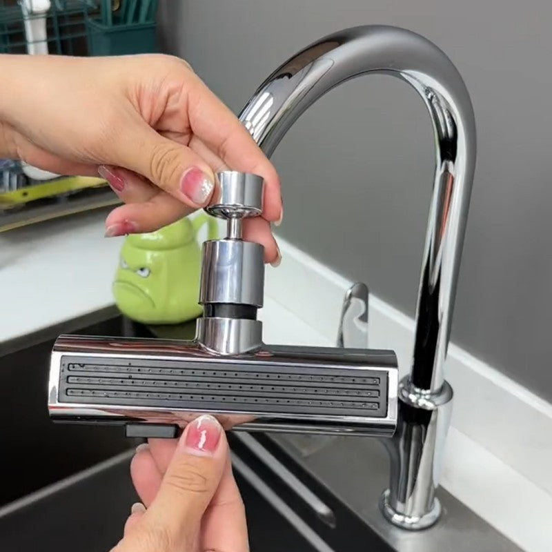 Rotating Waterfall Faucet Extender