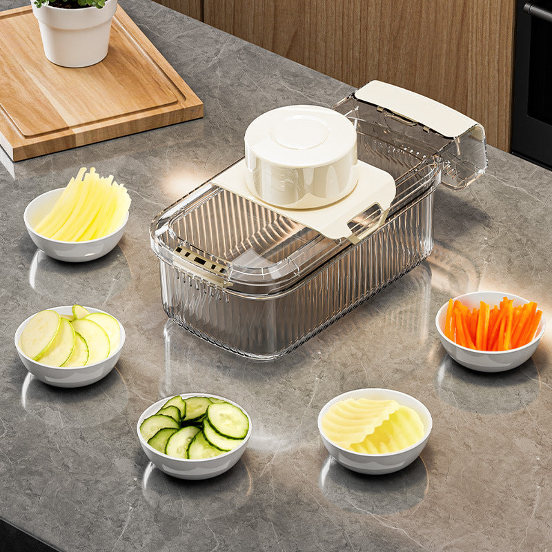 2-in-1 Vegetable Chopper & Drainer