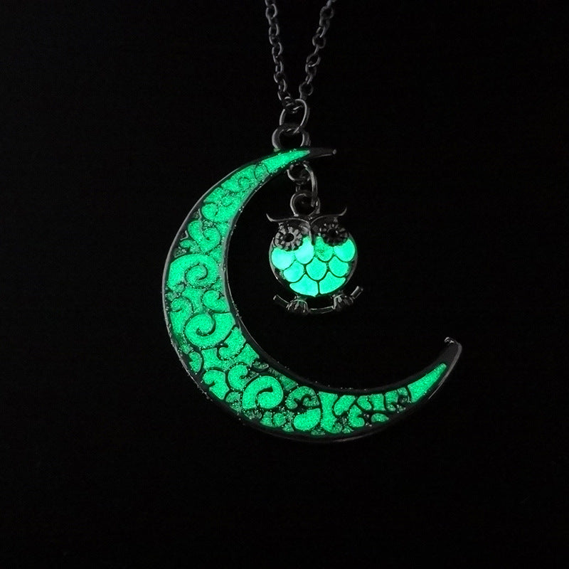 Glow-in-the-Dark Pendant Necklace